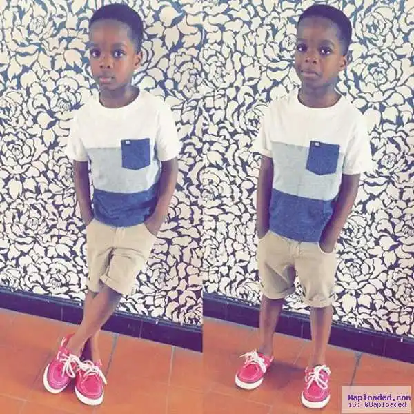 See These Adorable Photos Of Wizkid’s Stylish Son, Boluwatife